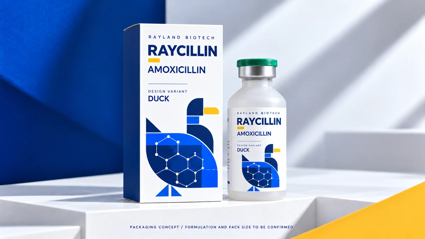 Raycillin 鸭类 · 几何科学盒瓶概念