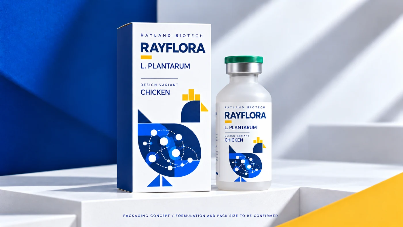 Rayflora 鸡类 · 几何科学盒瓶概念